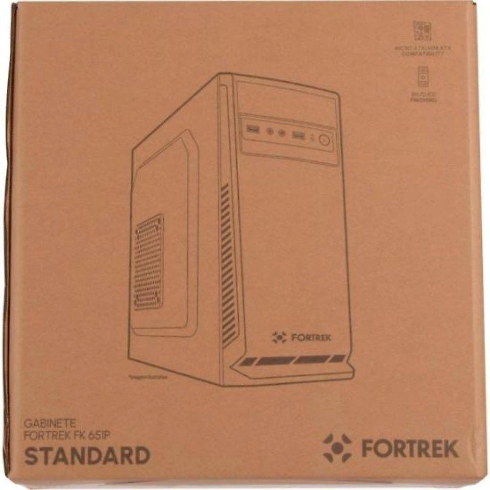 Gabinete Atx Fortrek Sc501bk Preto