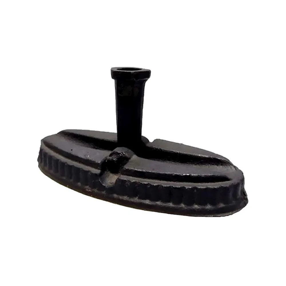 Escovão Pesado N04 em Ferro Fundido 24x10x12cm Preto Fundição Alfa