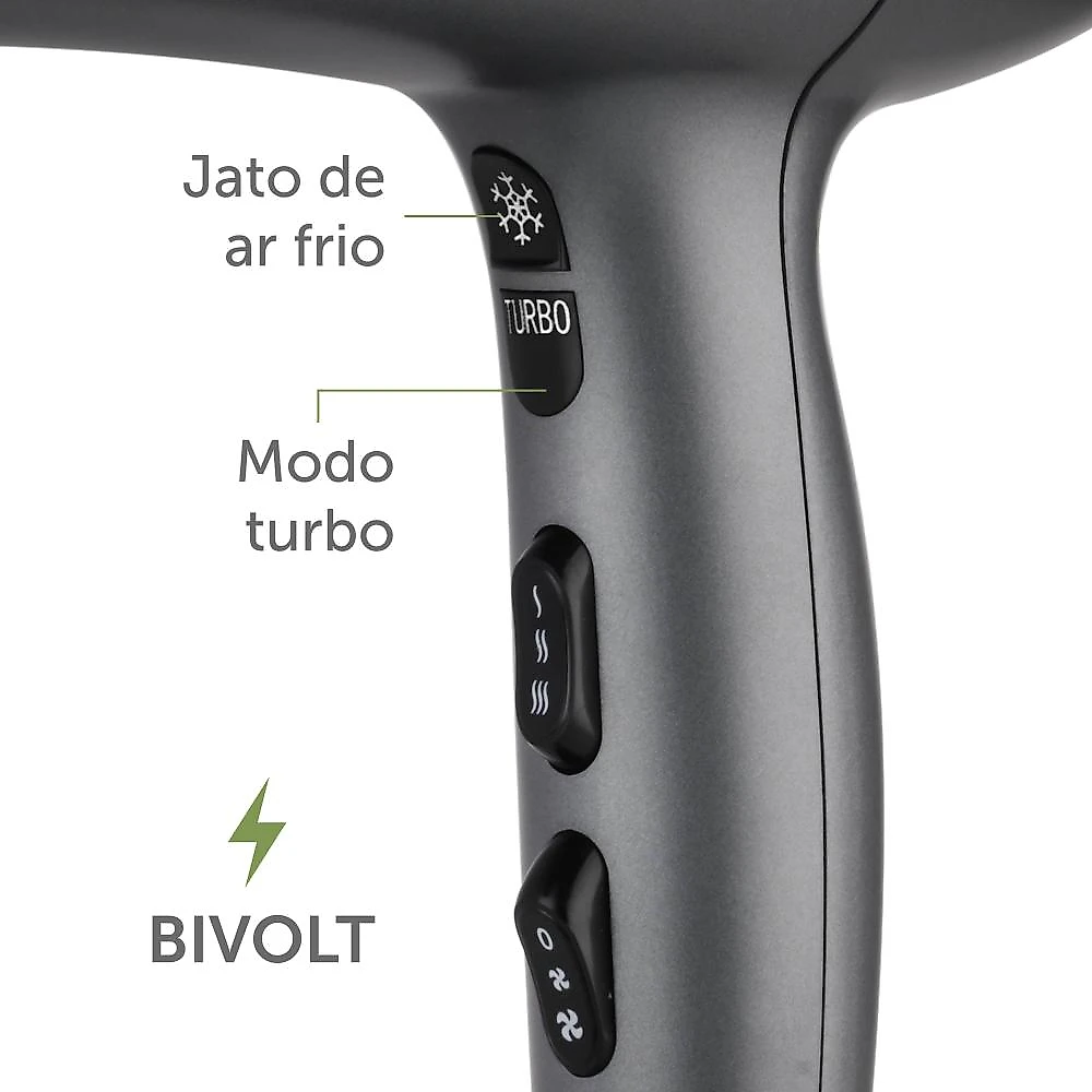 Secador nutrah be emotion bivolt