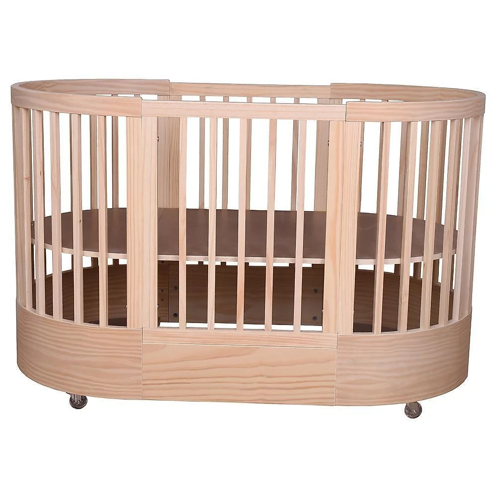 Berço Infantil Progressivo Wave 3 Em 1 Divicar Nature