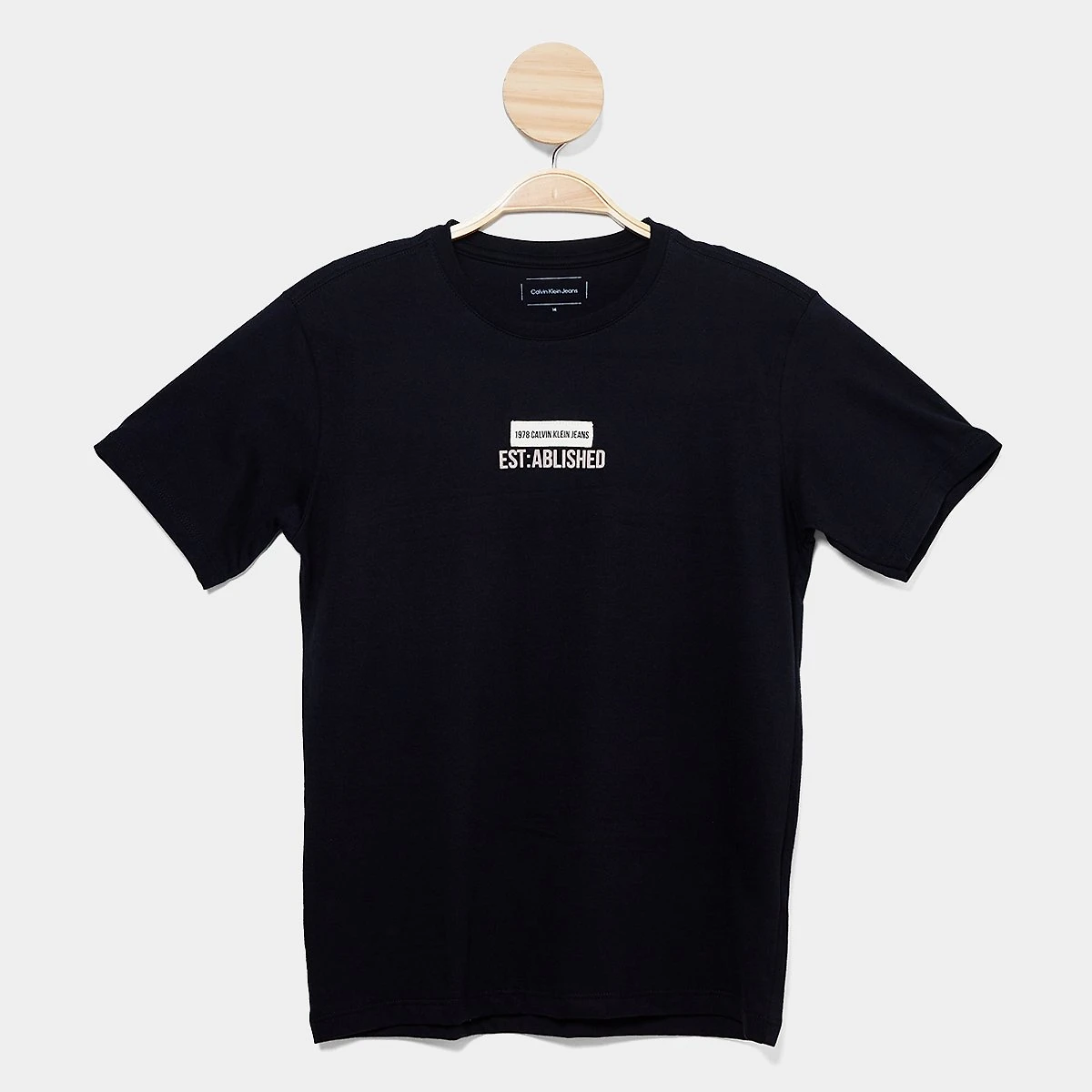Camiseta Infantil Calvin Klein Ablished Menino