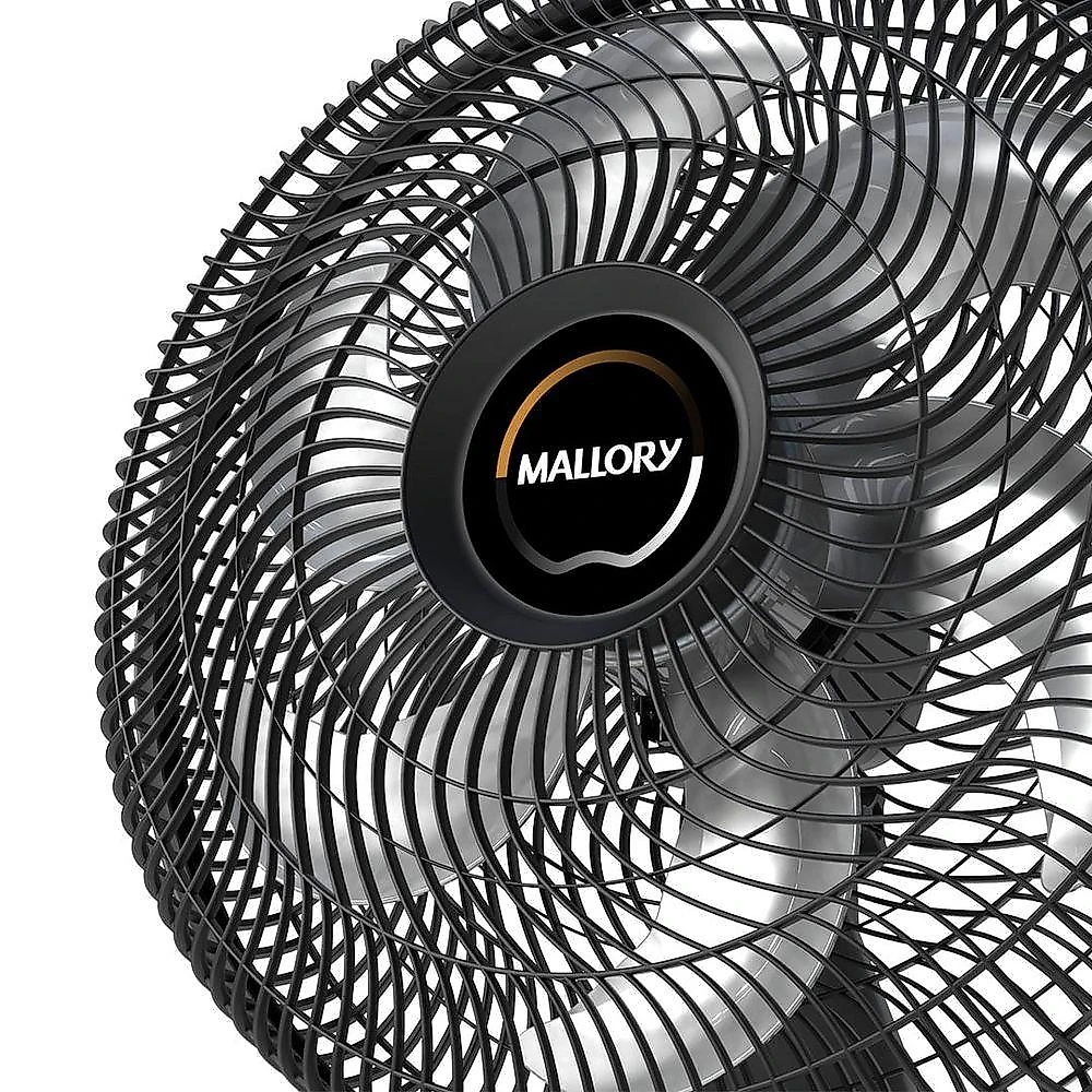 Ventilador De Coluna Mallory Éolo 40 Cm Preto E Grafite 127V
