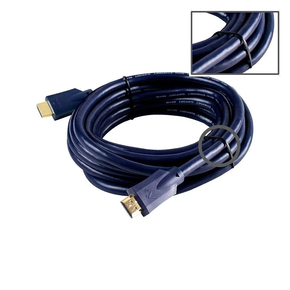 Cabo HDMI 2.1 8K 120Hz com ARC Macho X Macho 5M Aquário