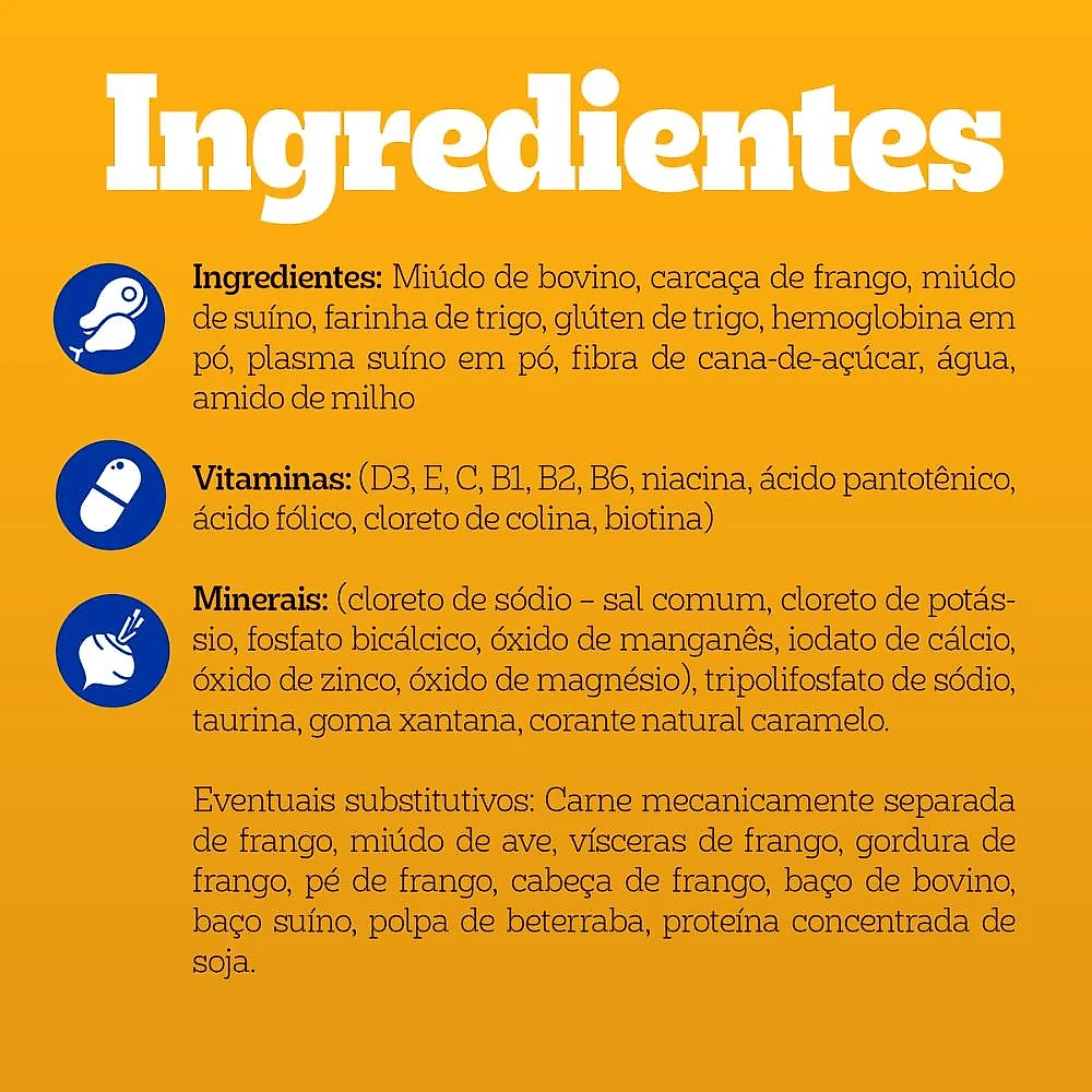 Ração Úmida Pedigree para Cães Adultos – Frango e Carne - Pack Leve 9 Pague 7 (900g)
