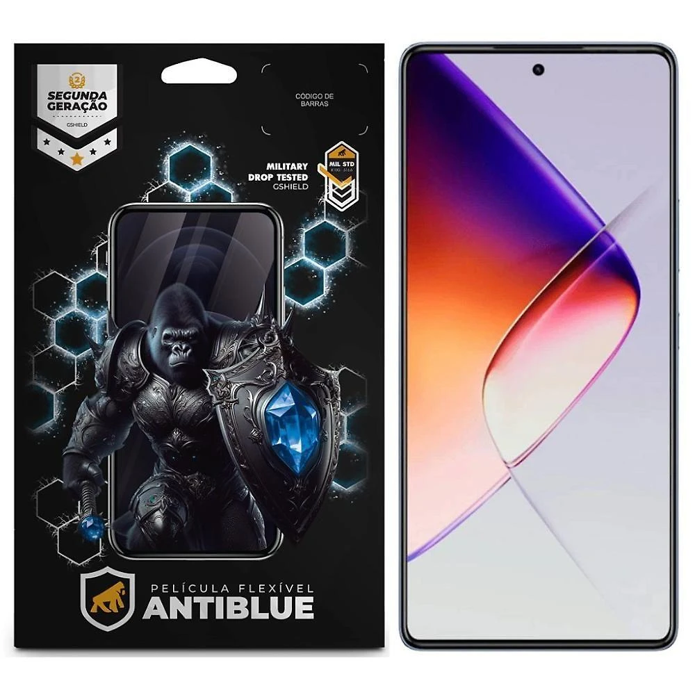 Película Gshield Antiblue para Infinix Note 40 5G com Proteção 99% UV Transparente 1 Unidade