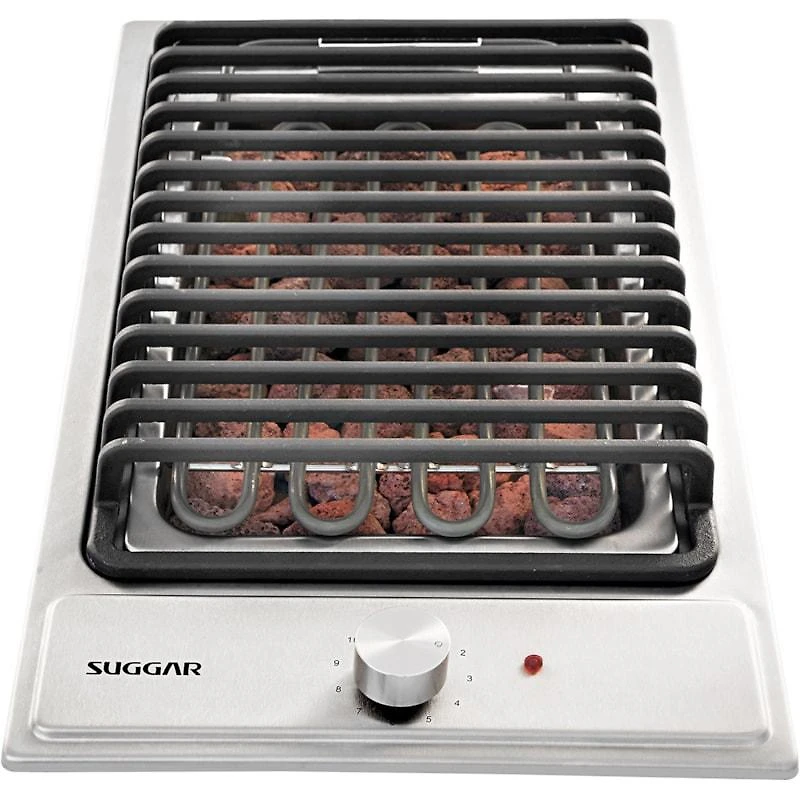 Cooktop Elétrico Inox Barbecue Churrasqueira com Grelha