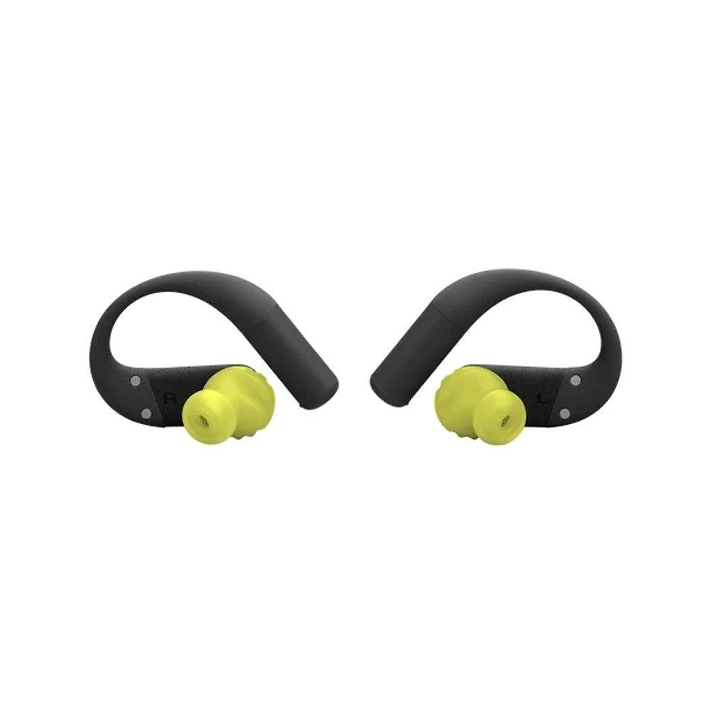 Fone de Ouvido JBL Endurance Peak 4, TWS, Bluetooth, À Prova D'água, Preto - JBLENDUPEAK4BLKLBR