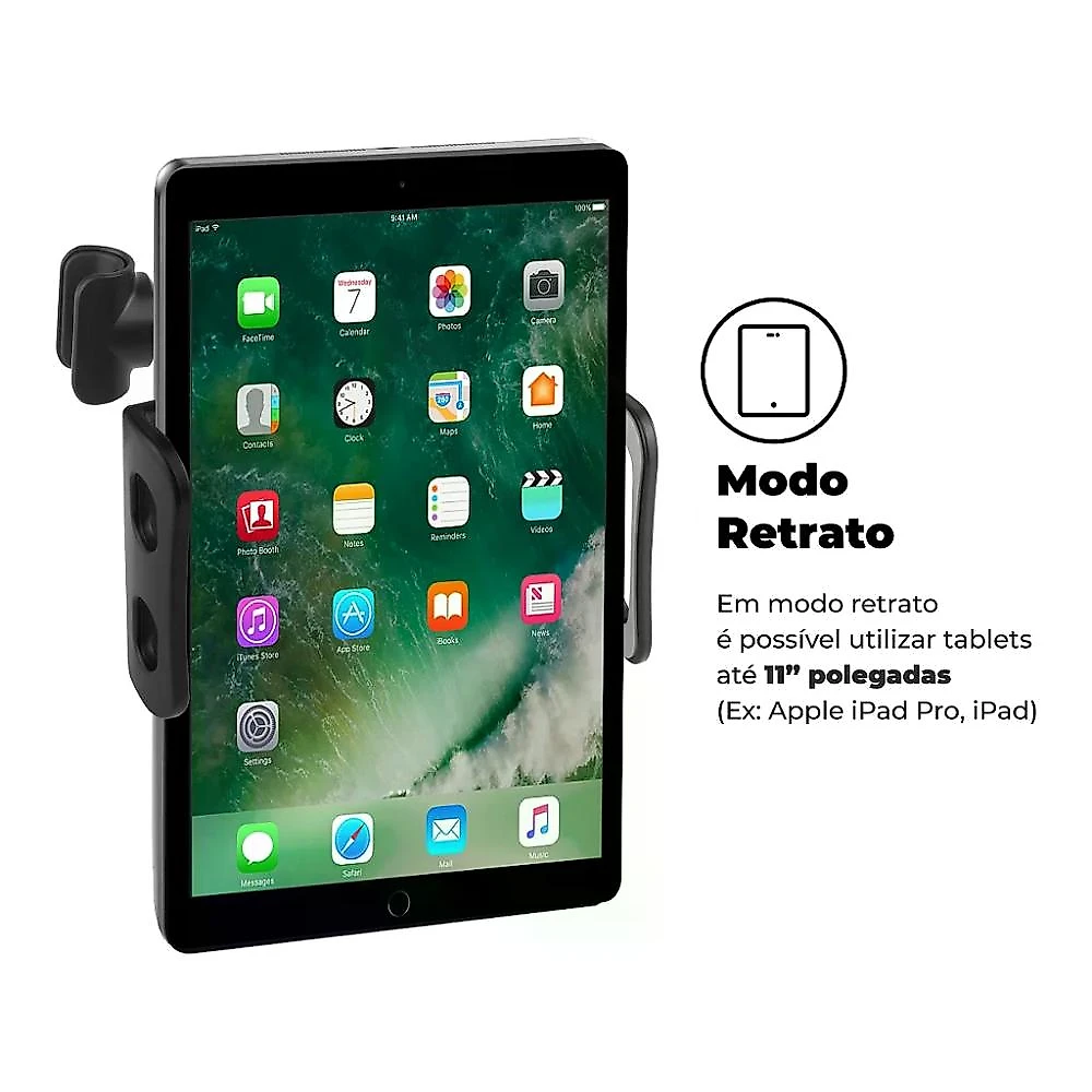 Suporte Veicular Tank Car para Tablet no Atacado - Caixa Fechada 10 Unidades - Gshield