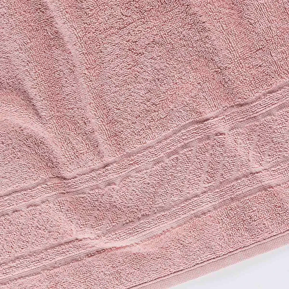 Jogo de banho lummi toalhas macias 100% algodão fio penteado 5 peças rosa e azul