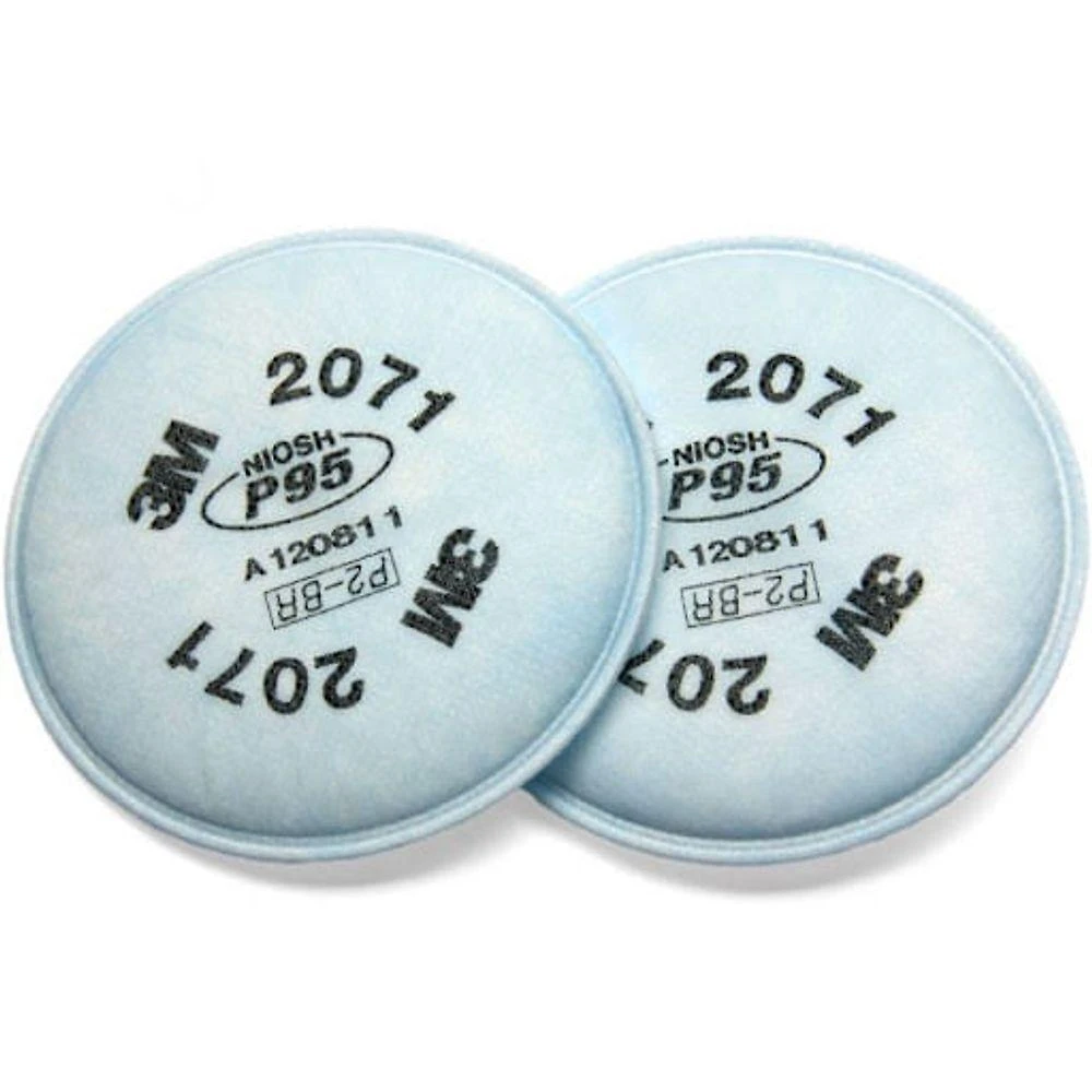 Filtro Mecânico P95 3M 2071 para Peças Faciais 2 Unidades Bivolt