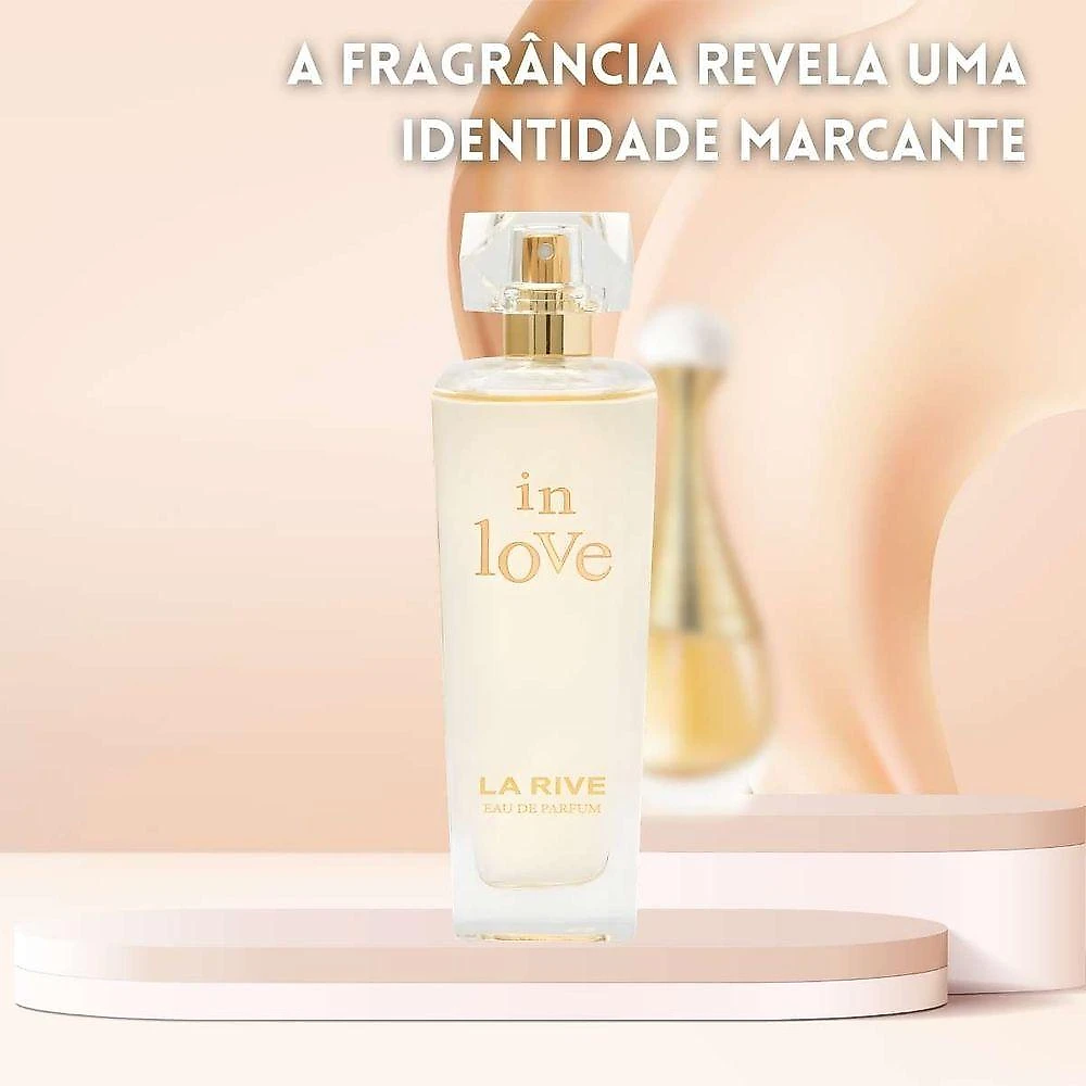 Perfume In Love Feminino Eau de Parfum Floral Frutal 90ML