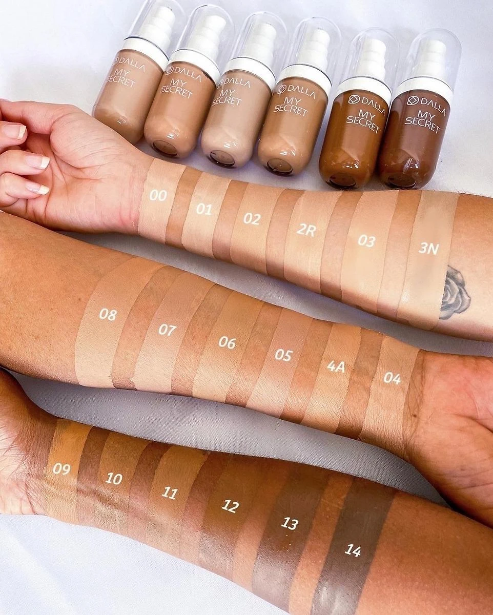 Miniatura Base Facial Matte Alta Cobertura My Secret Dalla Makeup 3N
