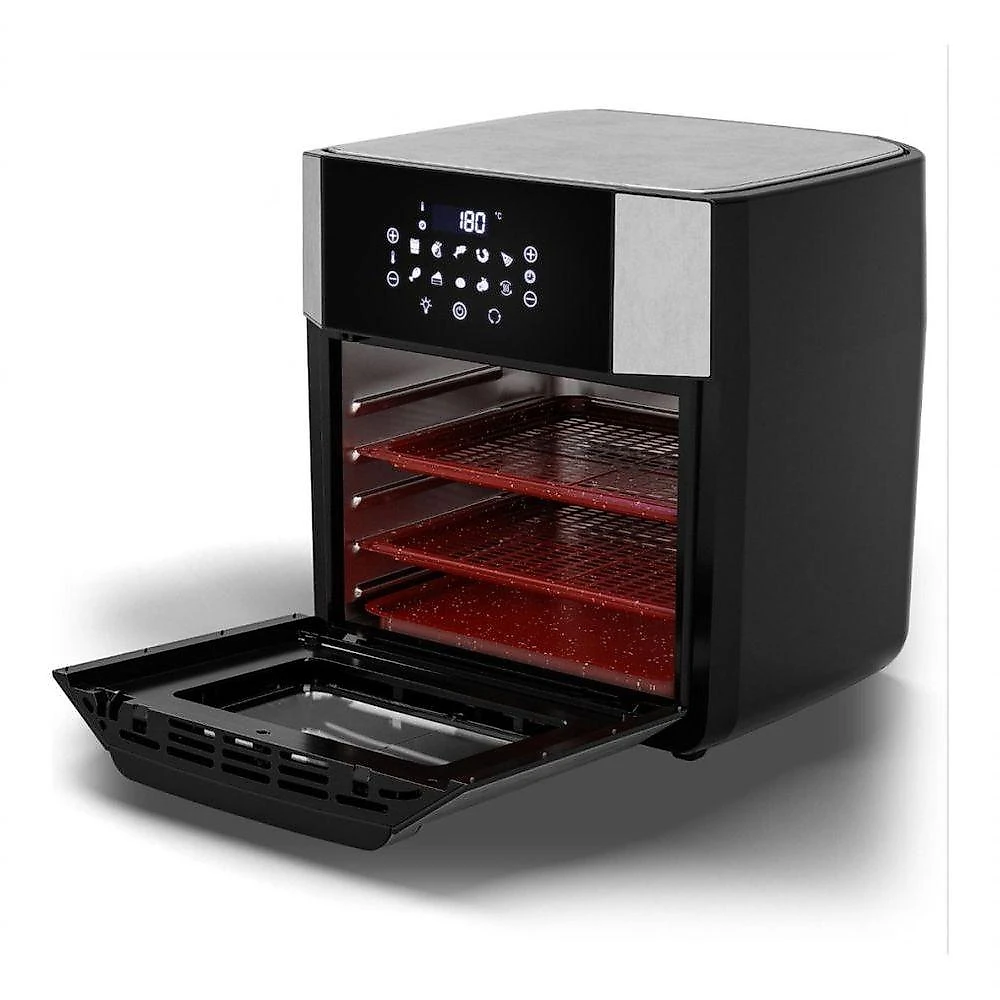 Fritadeira Elétrica Air Fryer Oven BAF16A 16L com Porta Removível Preto 110V