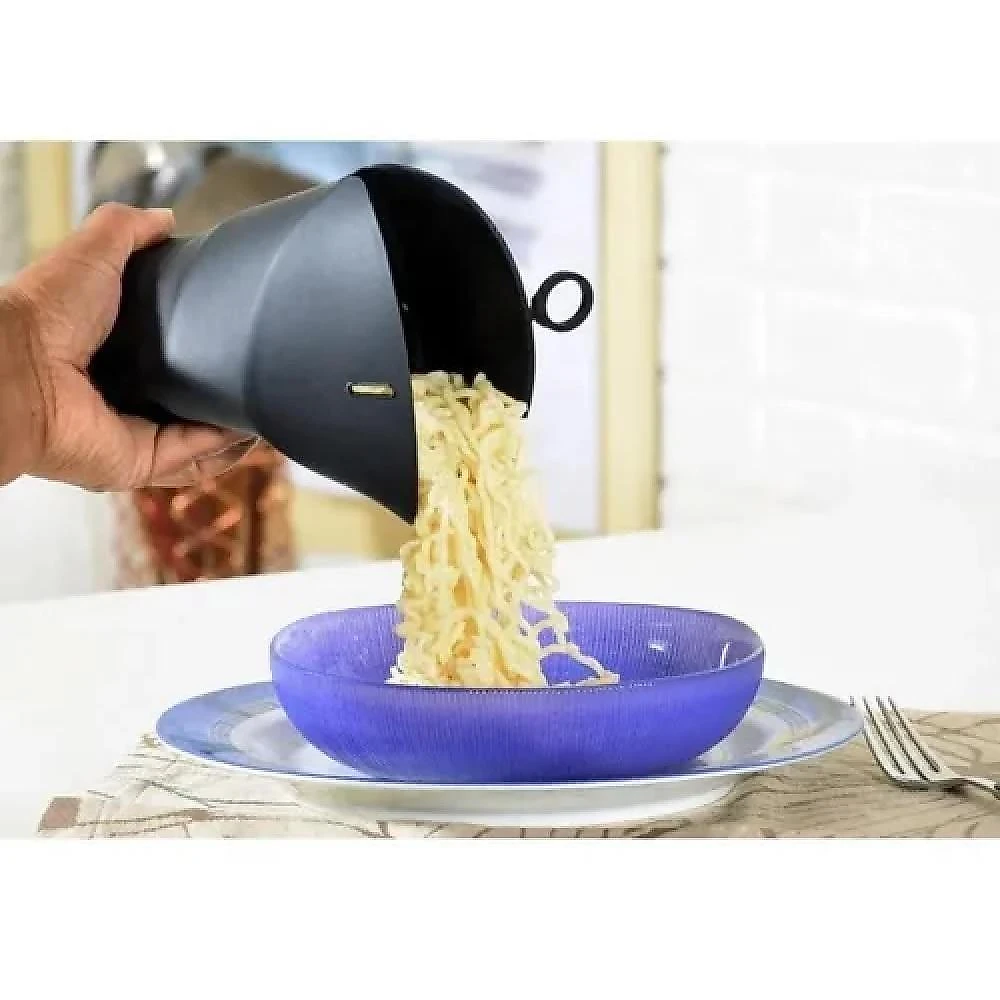 Pipoqueira Microondas Silicone Panela Multiuso Macarrao Arroz Balde Sem Oleo Retratil Premium