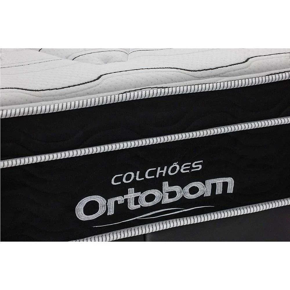 Colchão King Molas Ensacadas Superpocket Elegant Ortopillow (193x203x28) - Ortobom