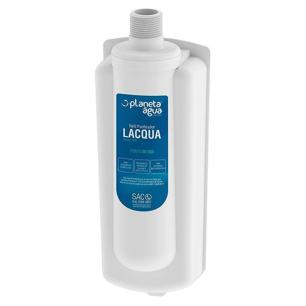 Kit com 2 Refis Purificador Lacqua Planeta Água