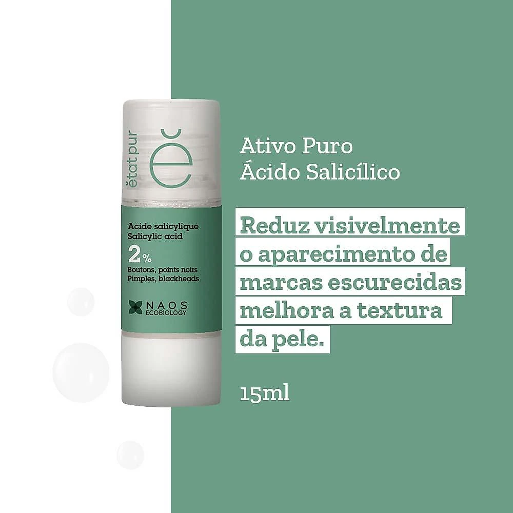 Sérum facial etat pur Ácido salicílico 2% 15ml