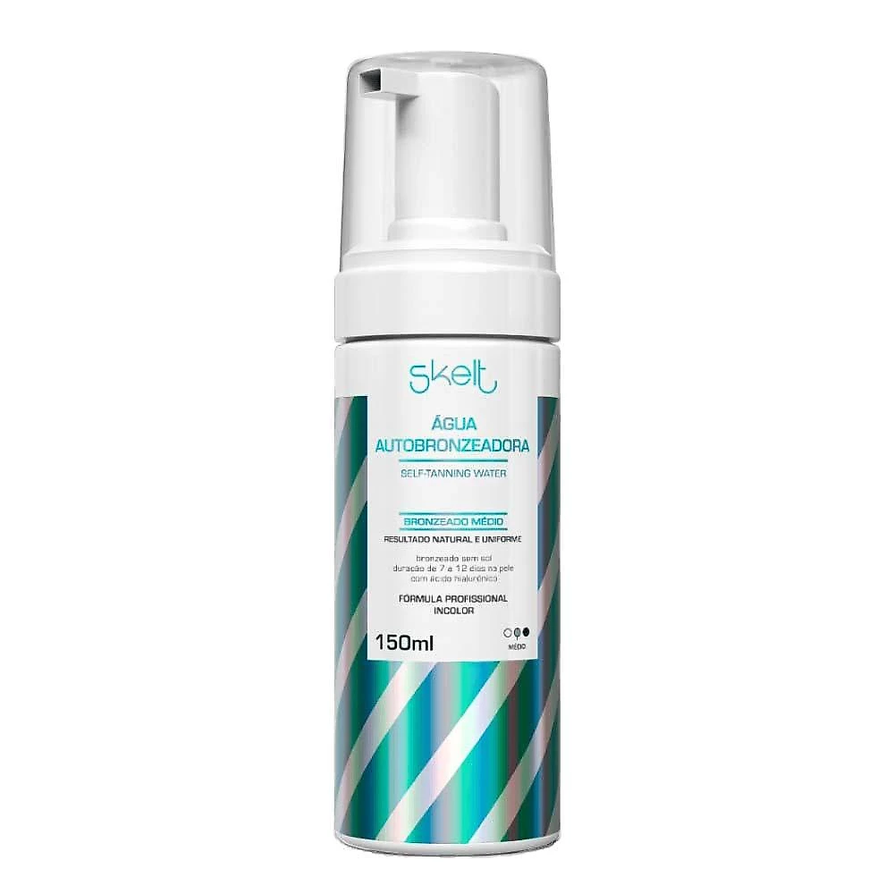 Água autobronzeadora skelt - red carpet glow 150ml