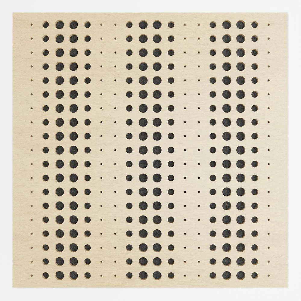 Painel Acústico Absorvedor Decorativo 60x60mm Maestra Carvalho