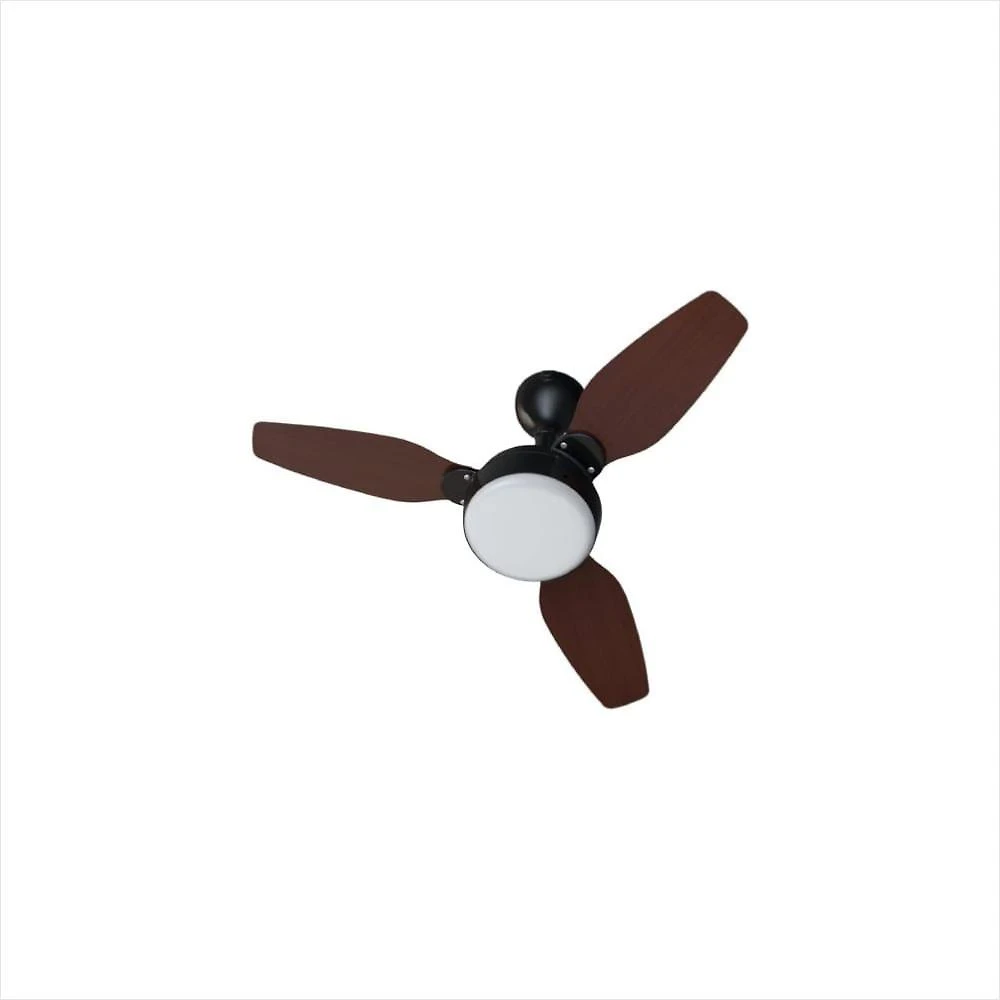 Ventilador de teto legacy led preto marrom inverter bivolt ventisol