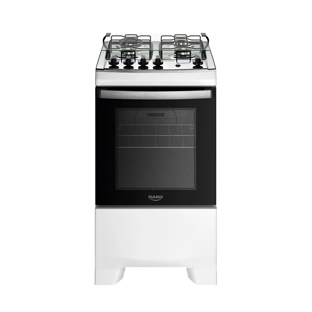 Fogão a Gás 4 Bocas Dako Novo Supreme com Mesa Inox