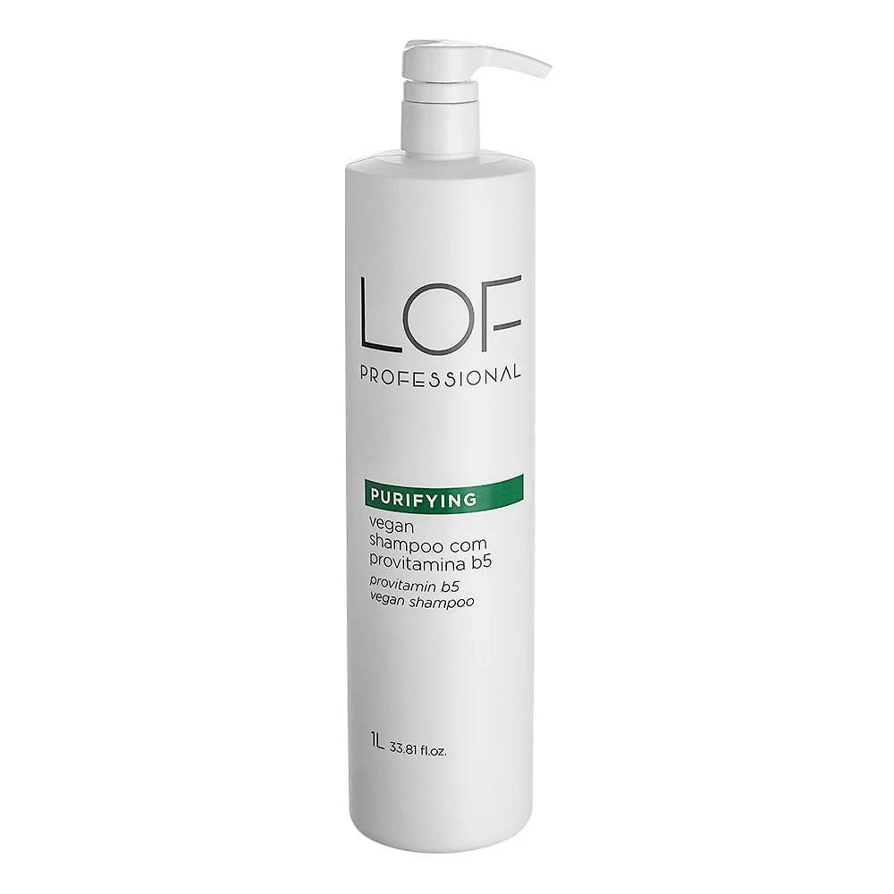 Lof professional purifying vegan shampoo purificador