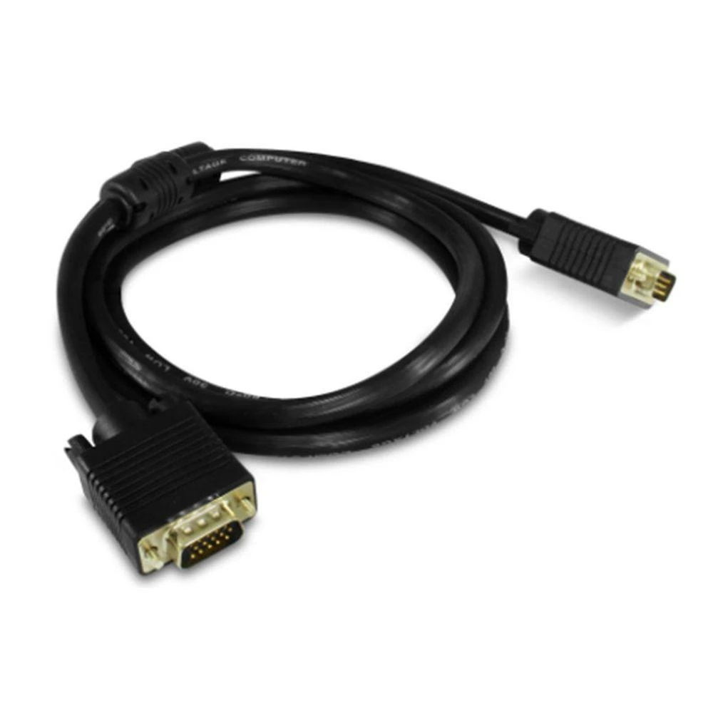 Cabo Vga Db15 Macho Com Filtro Pra Tv Lcd