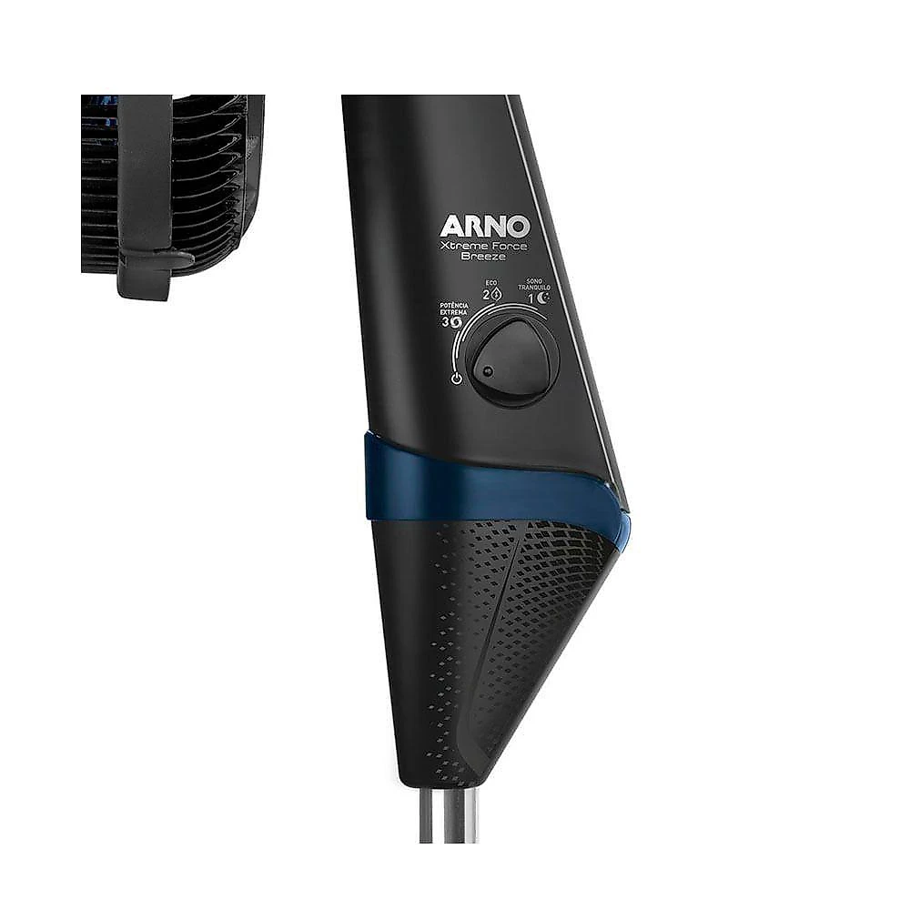 Ventilador De Coluna Arno 50cm VB52 X-Treme Force Breeze Preto E Azul Escuro 220V
