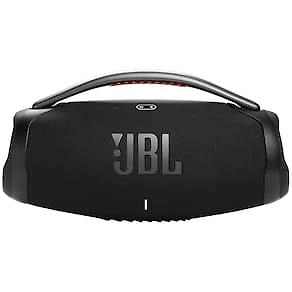 Miniatura Caixa de Som Portátil JBL Boombox 3 Preto com Bluetooth e À Prova D`água - 180W
