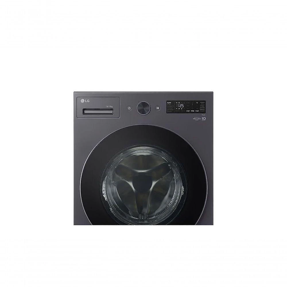 Lava e Seca Smart LG 16kg Black Inox com AIDD™ 110V
