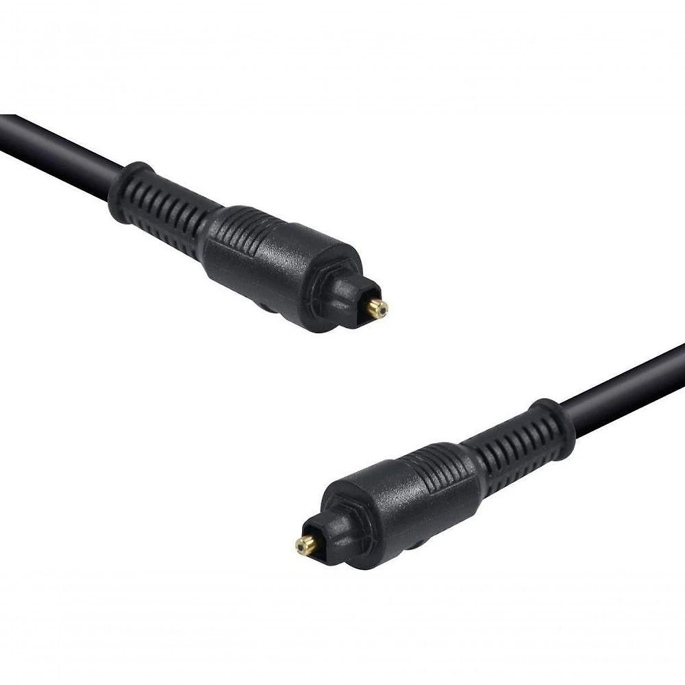 Cabo de Áudio Toslink Vinik ATC-3 em Fibra Óptica para Som Digital Livre de Interferências 3 Metros