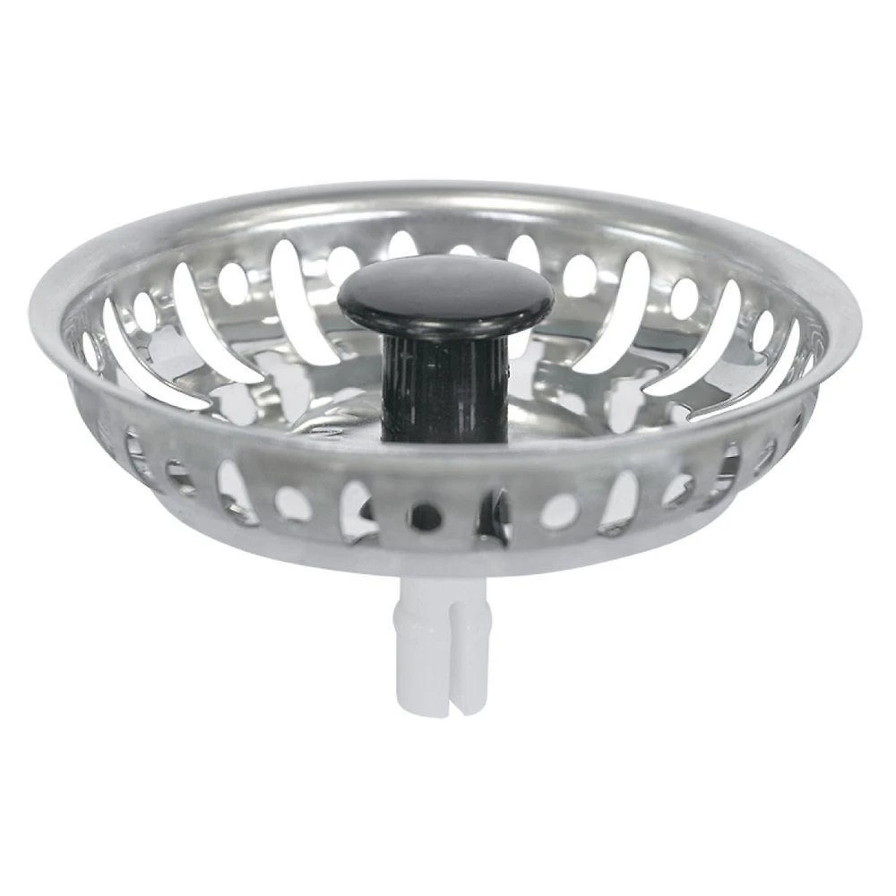 Tampa De Ralo De Pia Para Válvula Tramontina New 3 1-2 Inox