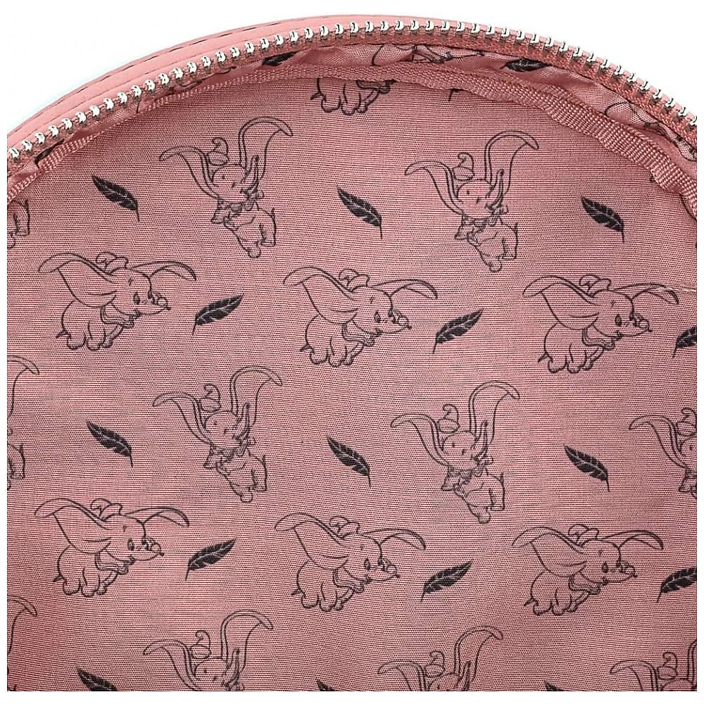 Mochila Escolar Infantil Loungefly Disney Dumbo para Crianças a Partir de 10 Anos, Azul