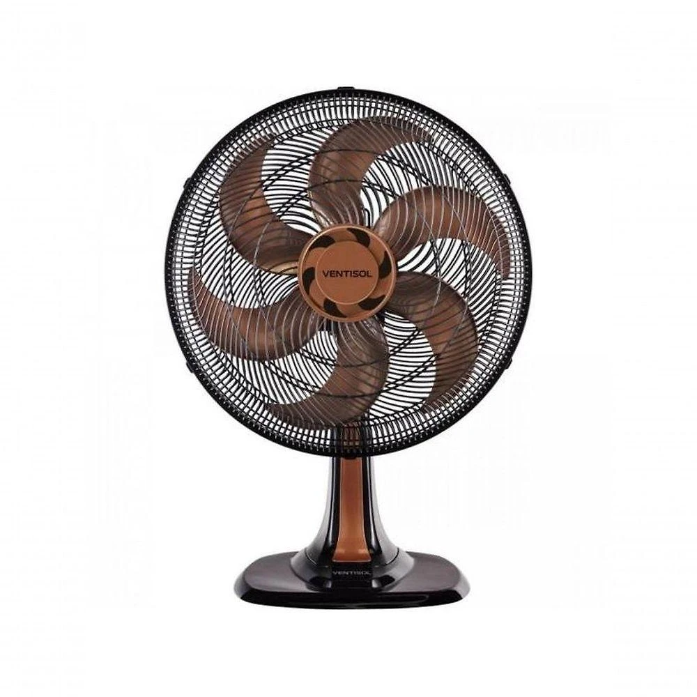 Ventilador De Mesa Ventisol Turbo 6 40cm Bronze 110V