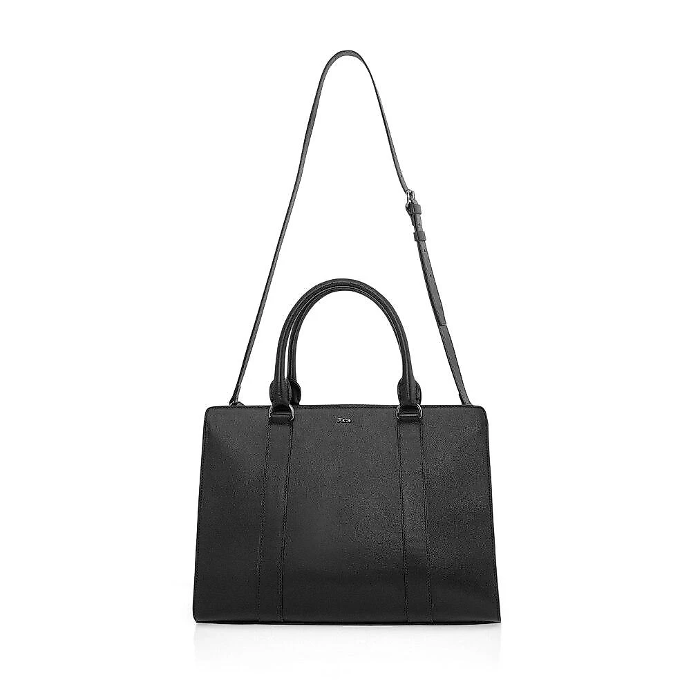 Bolsa de Couro Preto para MacBook, Olivia, Originais iPlace
