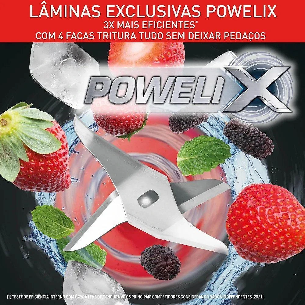 Multiprocessador Arno MP63 Multichef 16 Funções 1000W 2 Velocidades Preto 110V