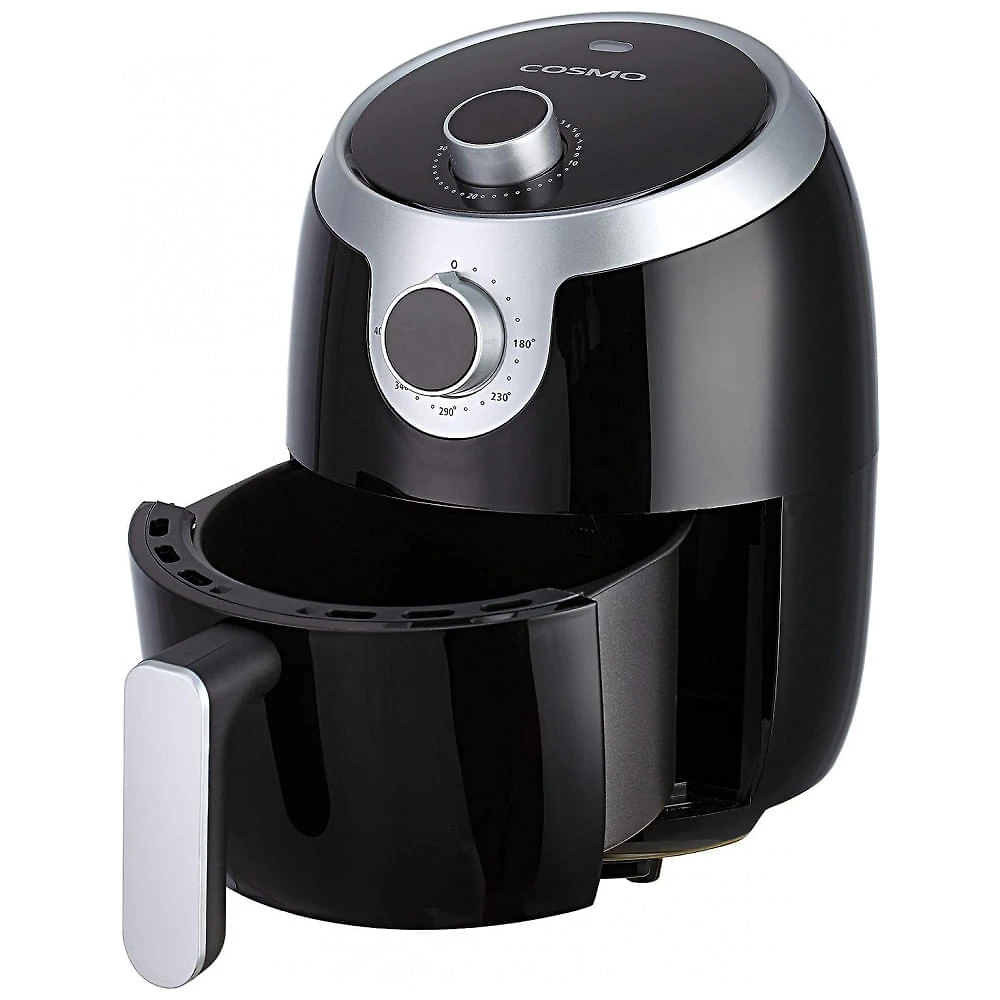 Fritadeira Elétrica AirFryer 2.3L com Temperatura Ajustável e Desligamento Automático, 110V 1000W, COSMO COS23AFAKB, Pr...