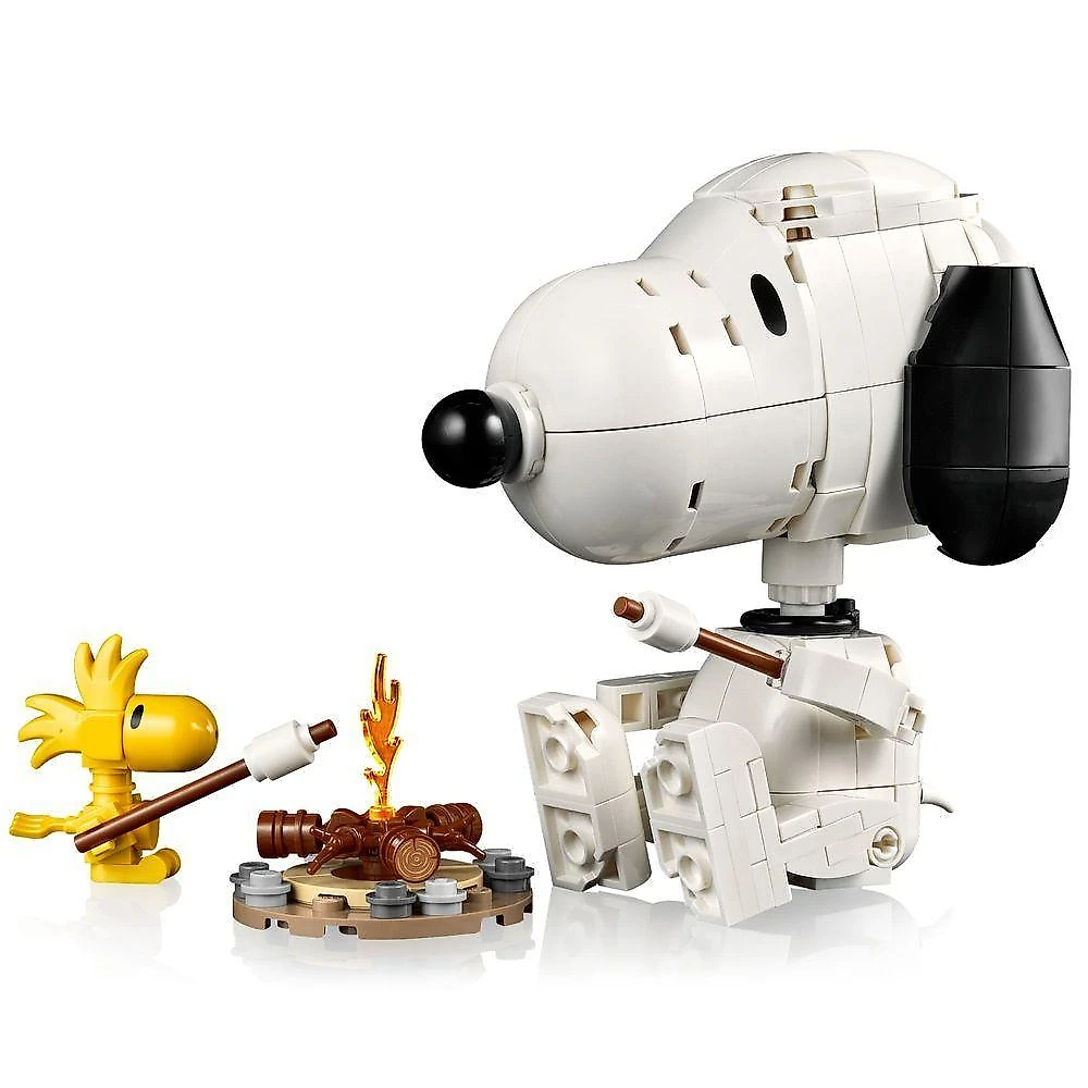 Kit de Construção 21368 Peanuts: Casinha do Snoopy Figura Articulada Céu Estrelado Branco Lego