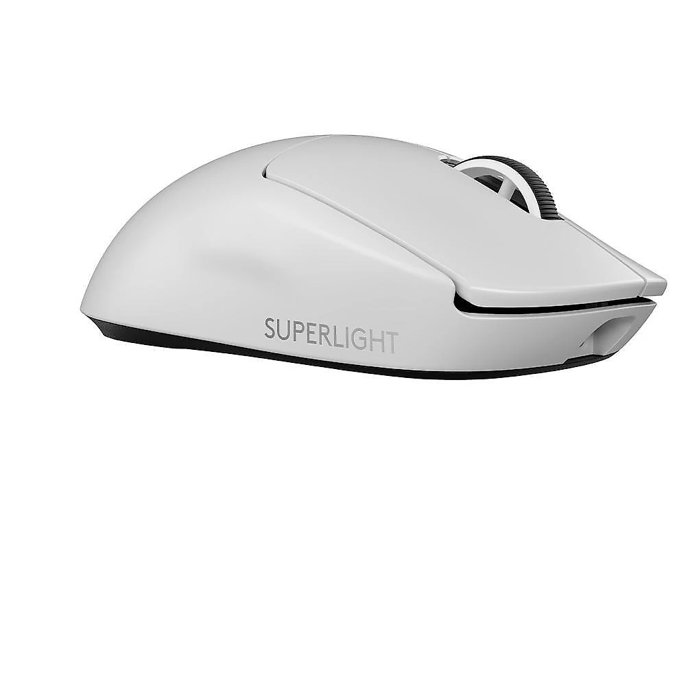 Mouse Gamer Sem Fio Logitech G Pro X Superlight 2 com Lightspeed, 32000 DPI, Sensor Hero 2, com Bateria Recarregável, Branco - 910-006637