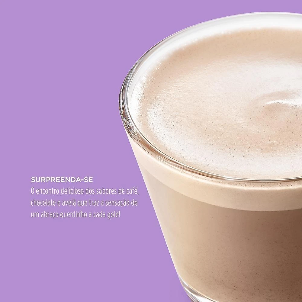 Cápsulas de Café Mochaccino Avelã Nescafé Dolce Gusto 10 Unidades