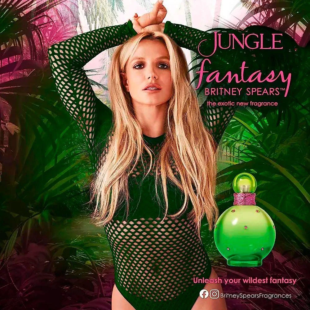 Perfume Jungle Fantasy Britney Spears Edt Feminino 100ml