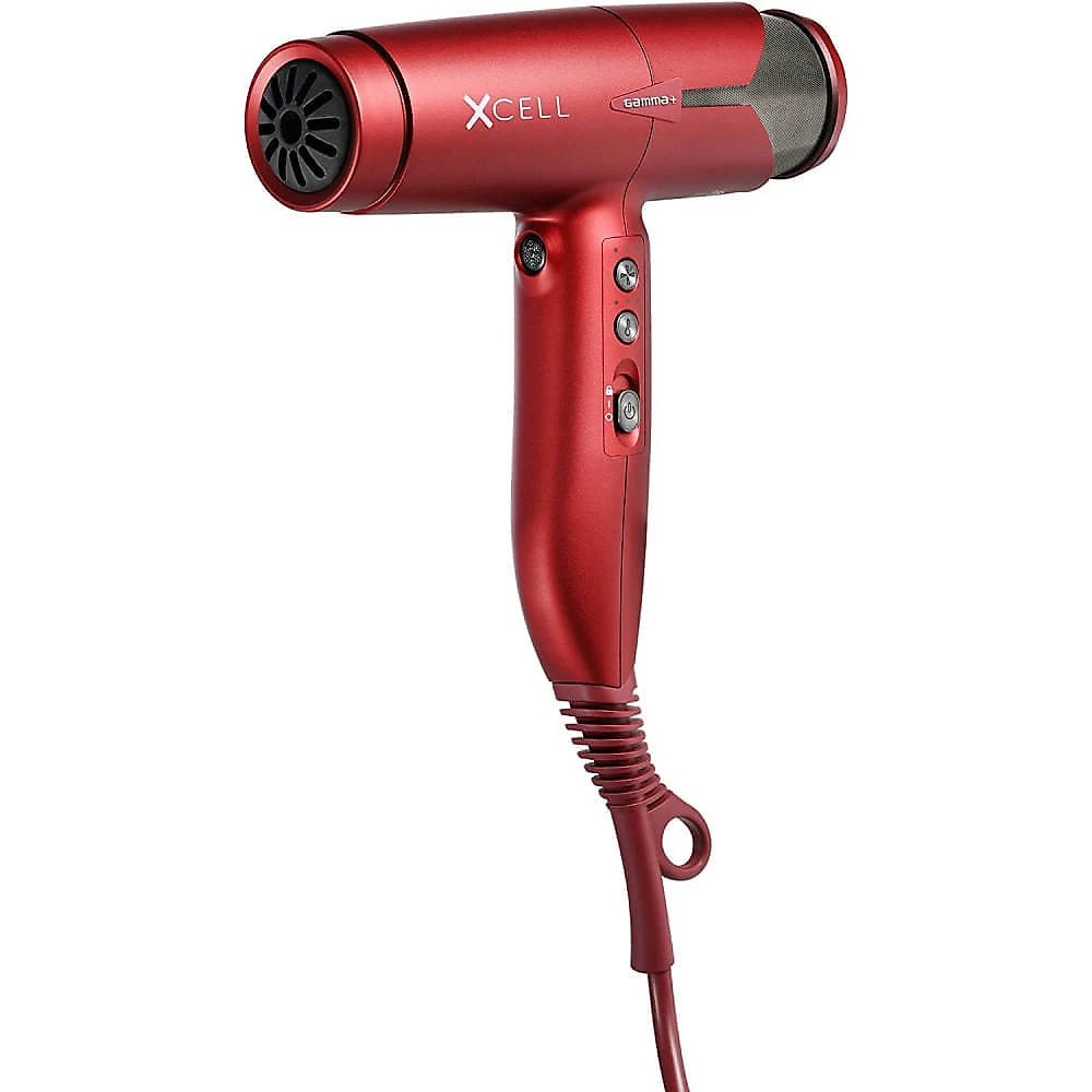 GAMMA Secador de Cabelo Profissional com 12 Temperaturas 110V Vermelho