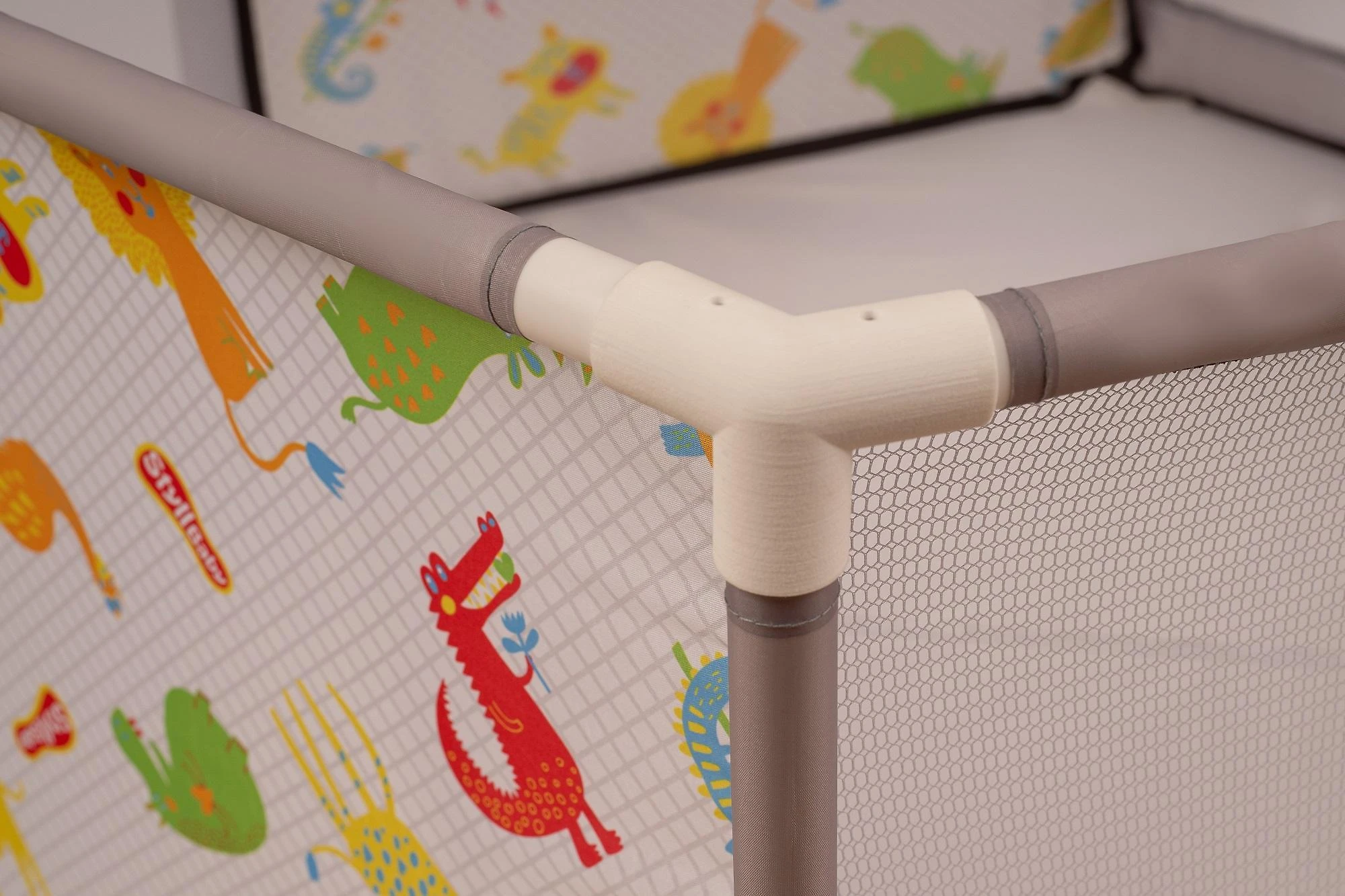 Miniatura Cercado Infantil Cercadinho Bebê Chiqueirinho Desmontável