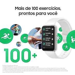 Smartphone Samsung Galaxy A37 5G Tela 6.7" 128GB Verde + Galaxy Fit 3 Prata