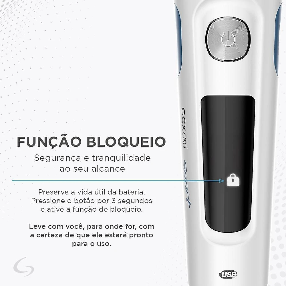 Multistyler máquina gcx630 sport w&d usb bivolt