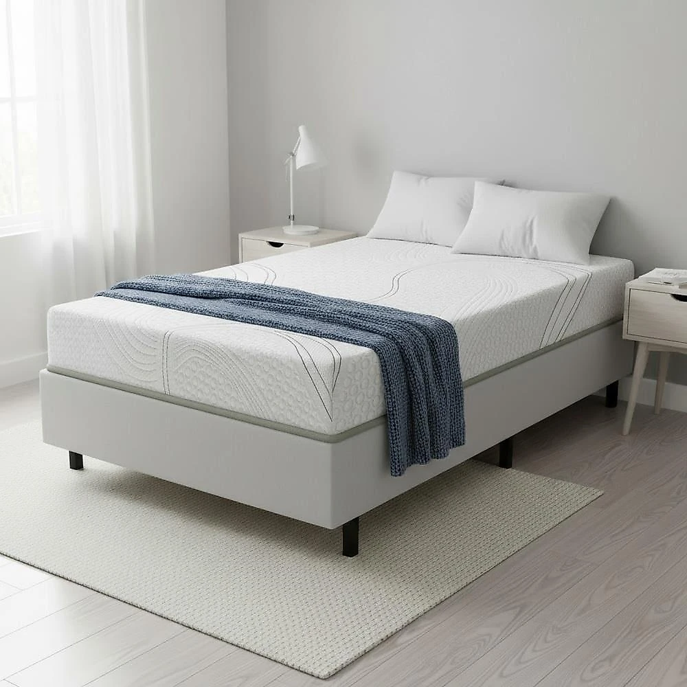 Colchão bartira viena solteiro + cama box para colchão de solteiro mga lift