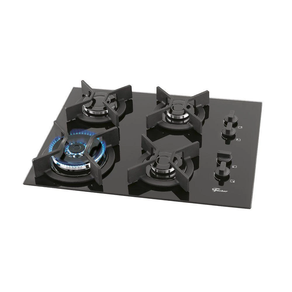 Cooktop fischer 4 bocas tc infinity preto bivolt 26297-57076