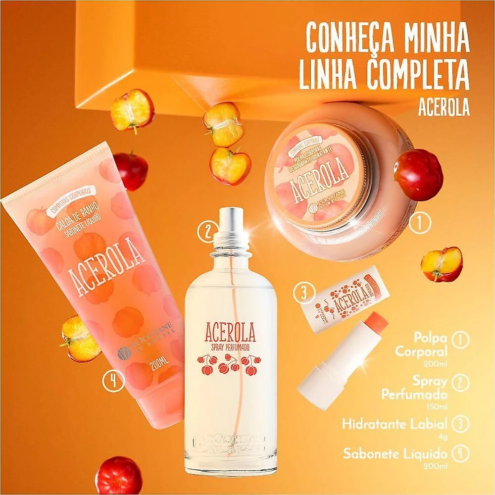 L'occitane Spray Perfumado Acerola 150ml