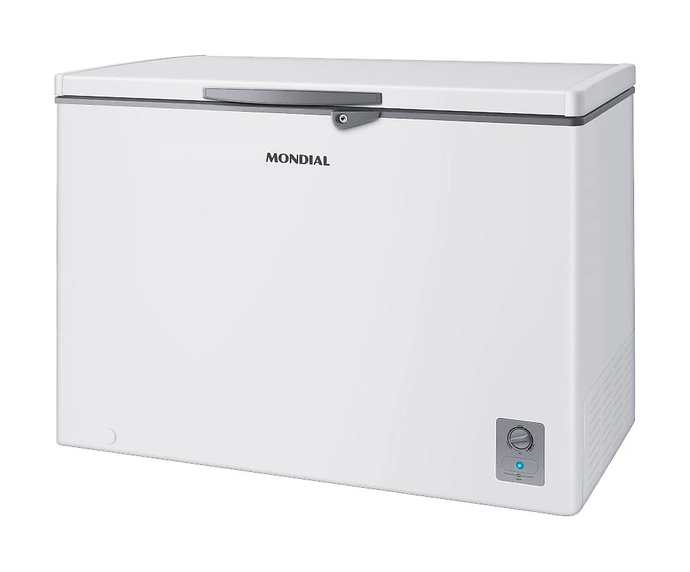 Freezer horizontal mondial fhz-01-w320 308 litros 2 em 1 controle de temperatura função turbo 110