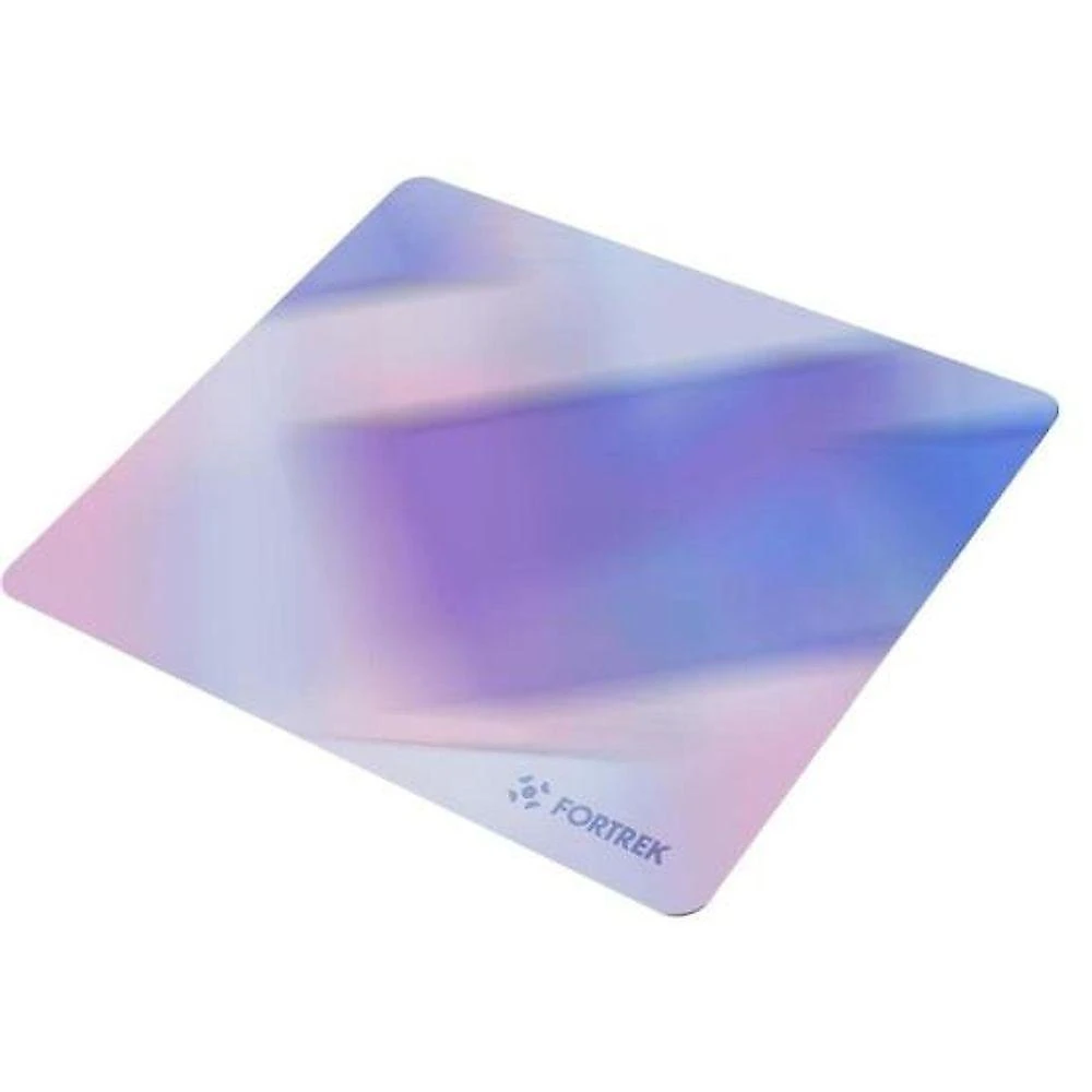 Mousepad Gamer Quickglass Pro Superfície Speed Infusão de Vidro Branco Fortrek